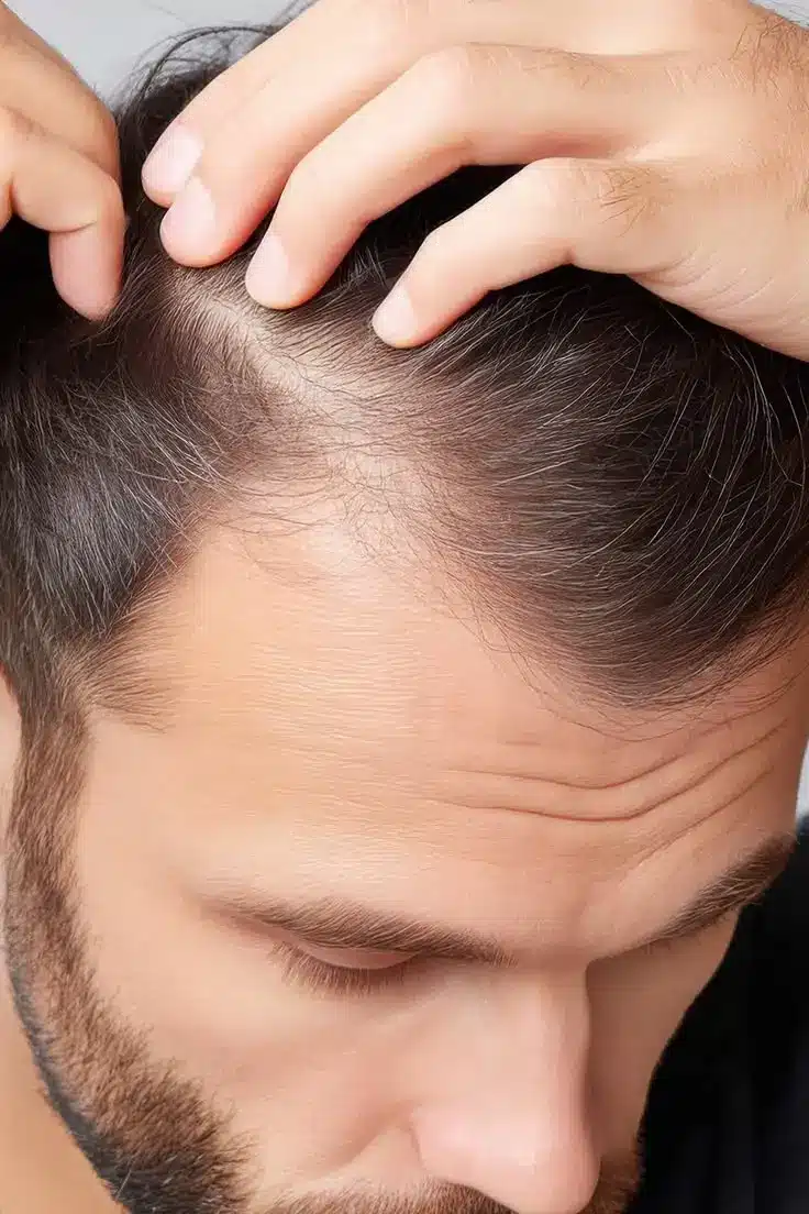 attaccatura capelli uomo
